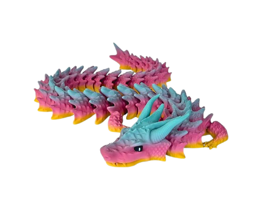 Shadowcoil – 3D-drake, 48 cm lång